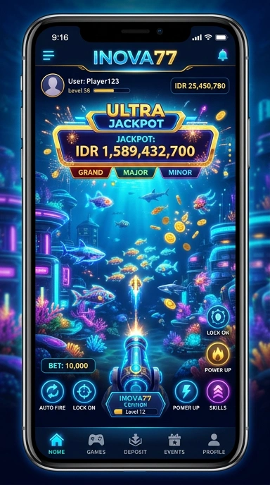 inova77 — cuplikan layar ringkas